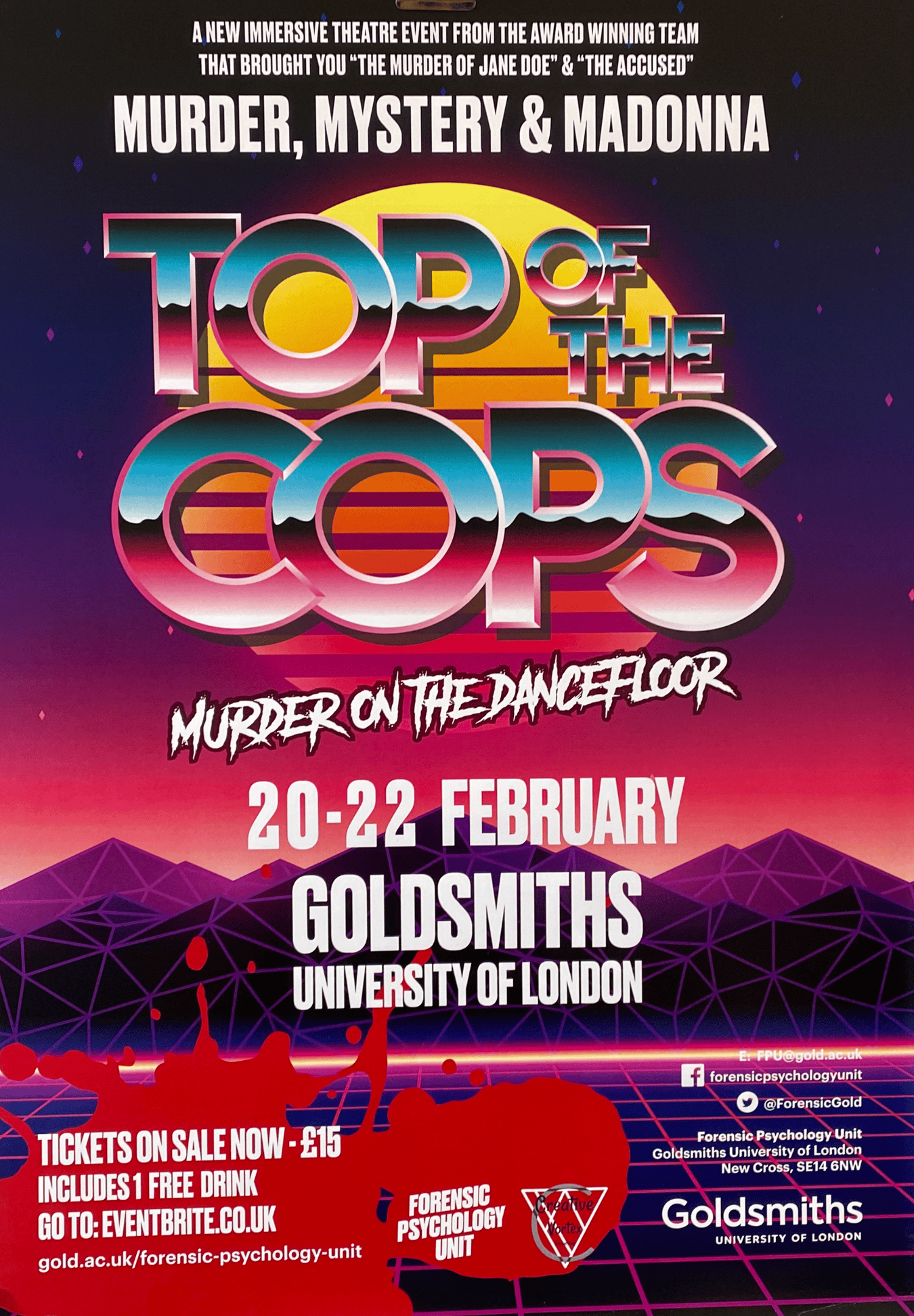 Top of the Cops poster